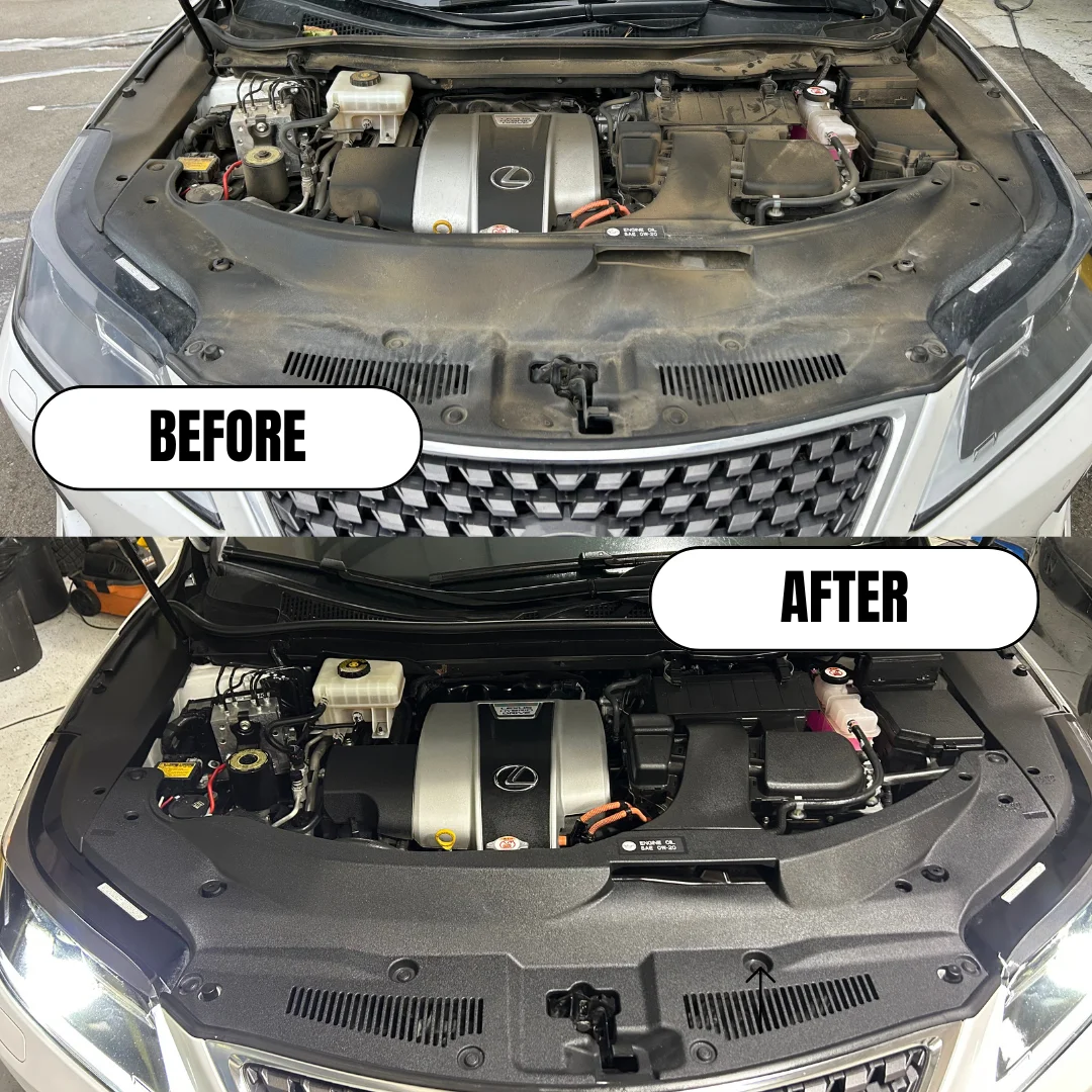 Engine Cleaning on Lexus — Optimized Detailing owner Google photo