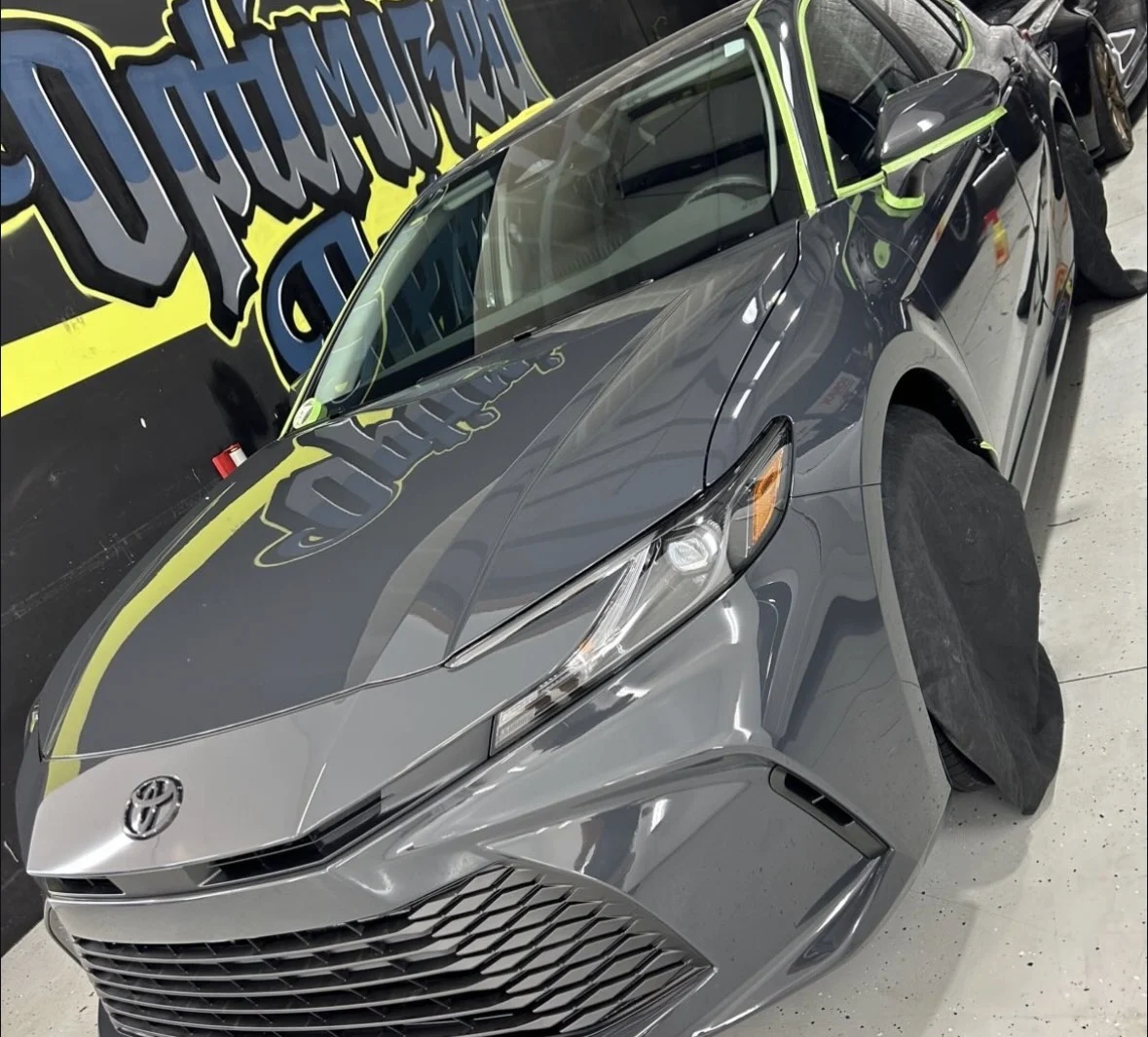 New Toyota Camry came in for our ceramic coating and partial PPF — Optimized Detailing owner Google photo