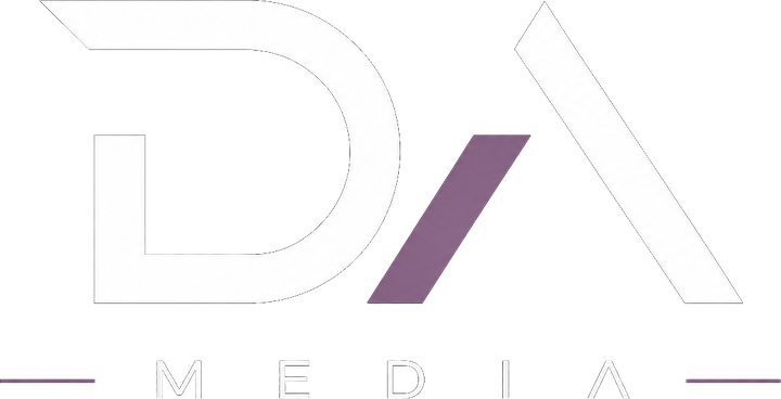 DA Media logo